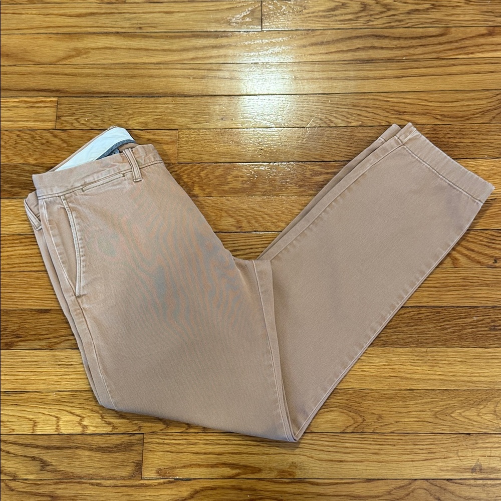 J. Crew Stretch 484 Slim Tan Pants 30x30